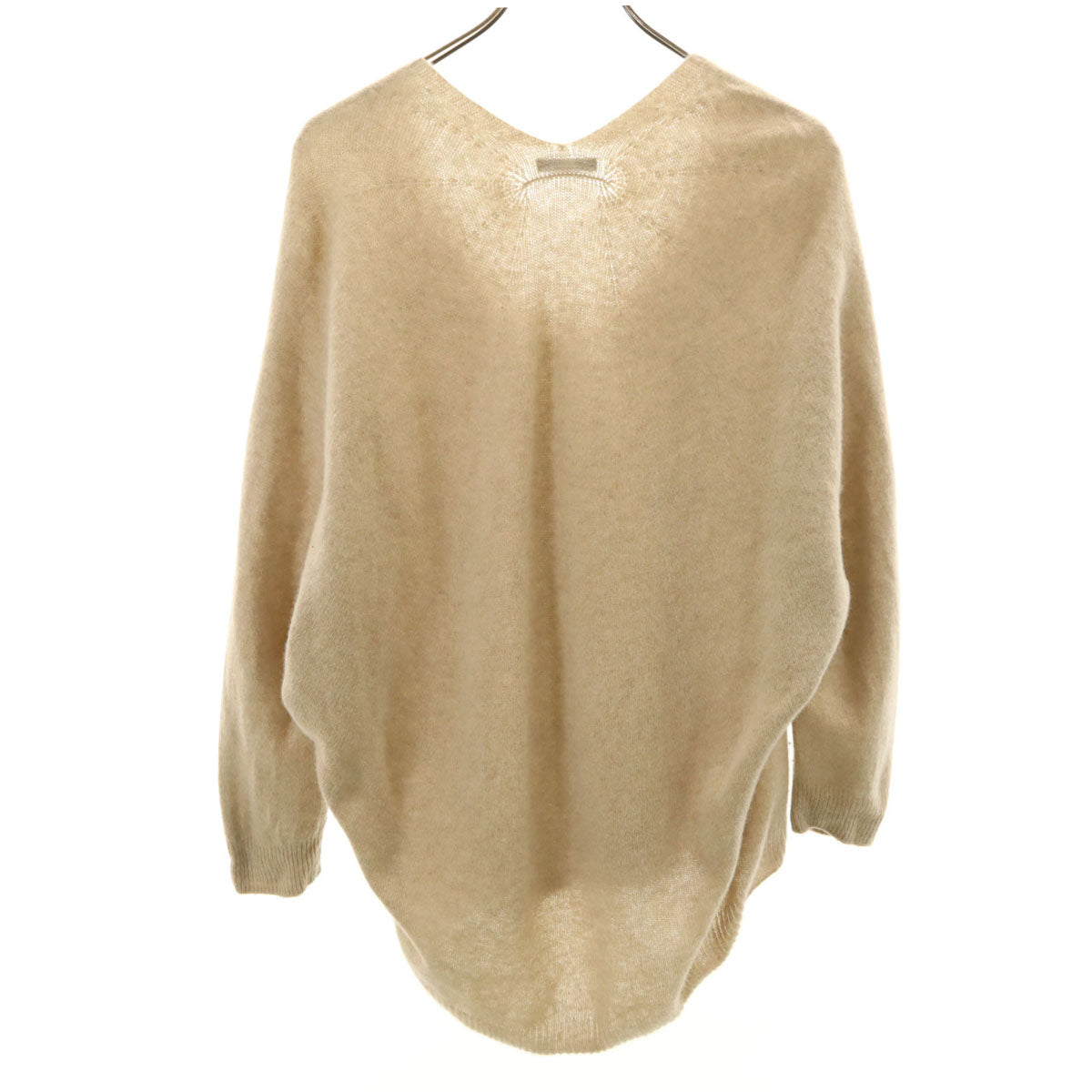 IENA イエナ 長袖 コクーン Vネック ニット ベージュ セーター メンズ