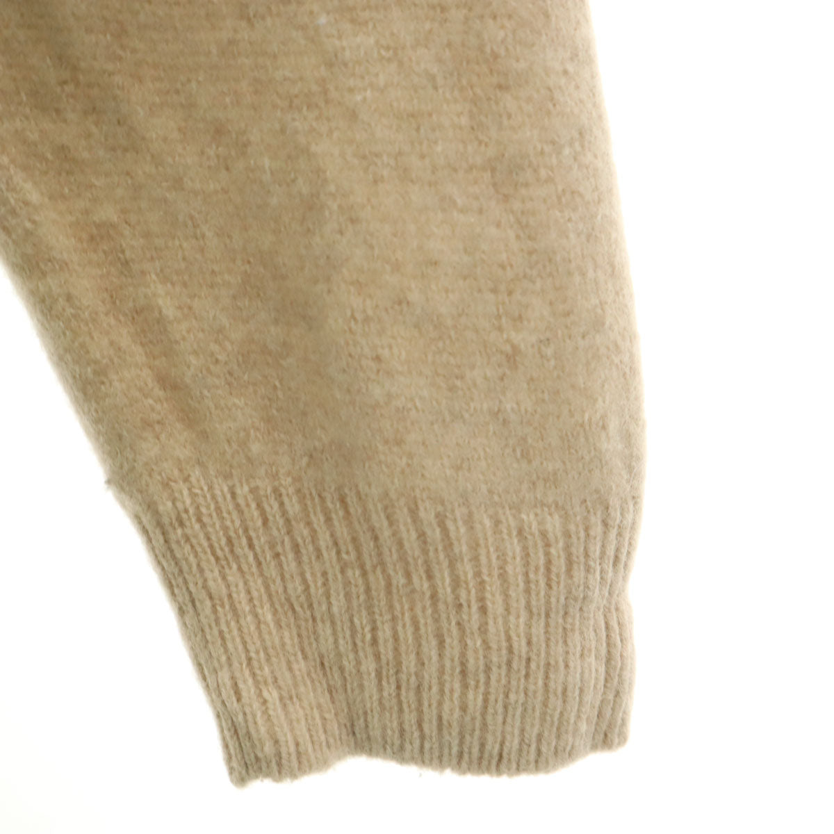 IENA イエナ 長袖 コクーン Vネック ニット ベージュ セーター メンズ