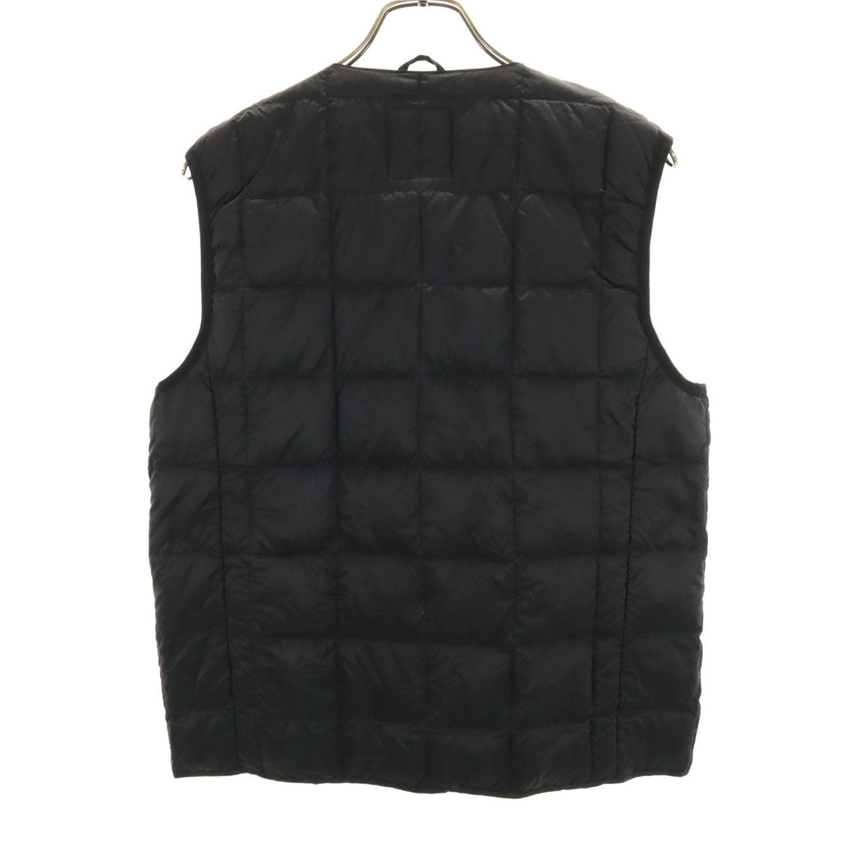 美品 Gramicci グラミチ TAION タイオン コラボ インナー ダウンベスト M ブラック 収納袋付き アウトドア メンズ