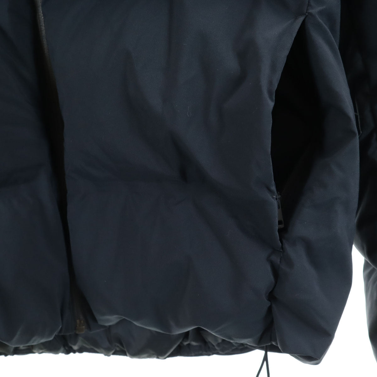 UNIQLO ユニクロ シームレス ダウンパーカー L ネイビー レディース