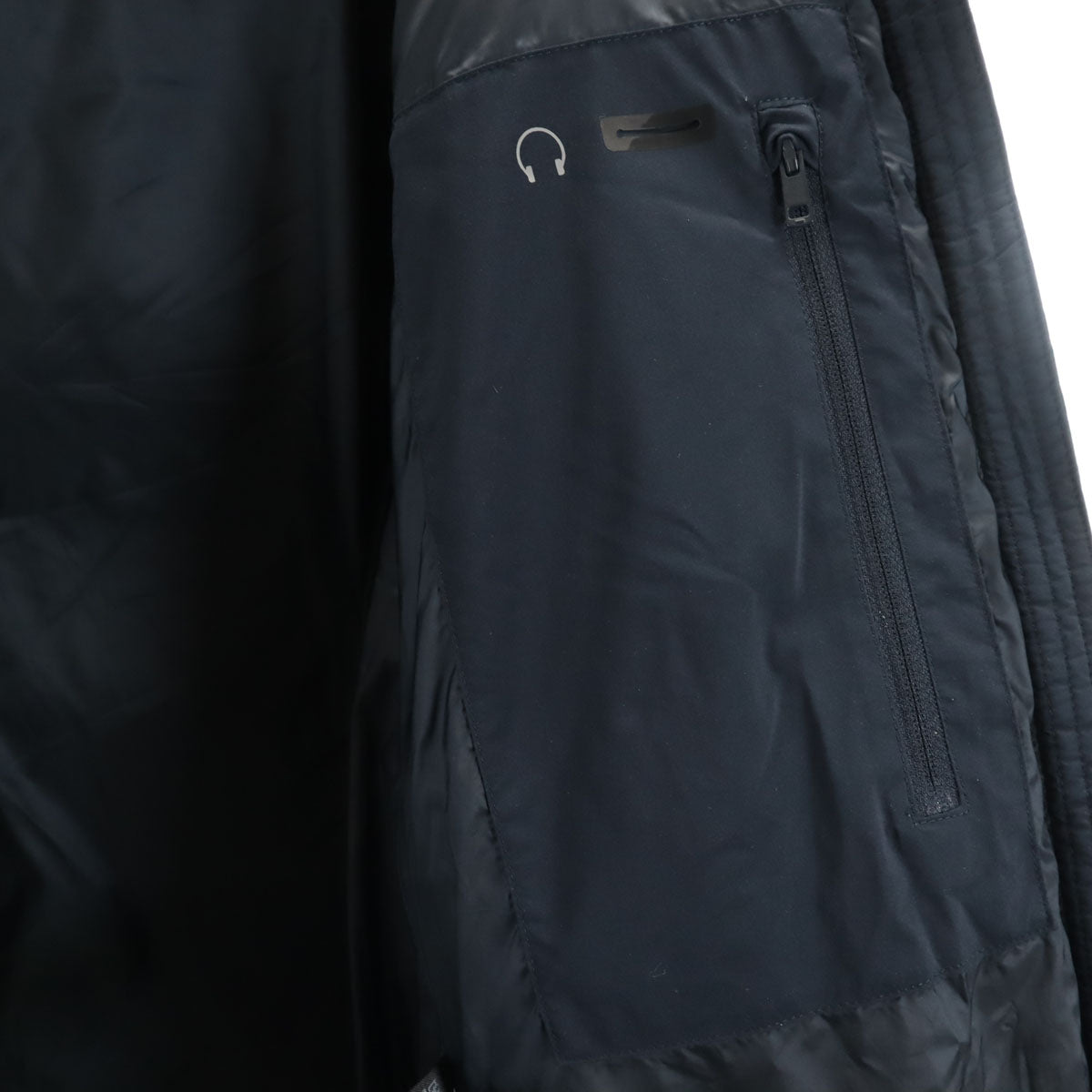 UNIQLO ユニクロ シームレス ダウンパーカー L ネイビー レディース