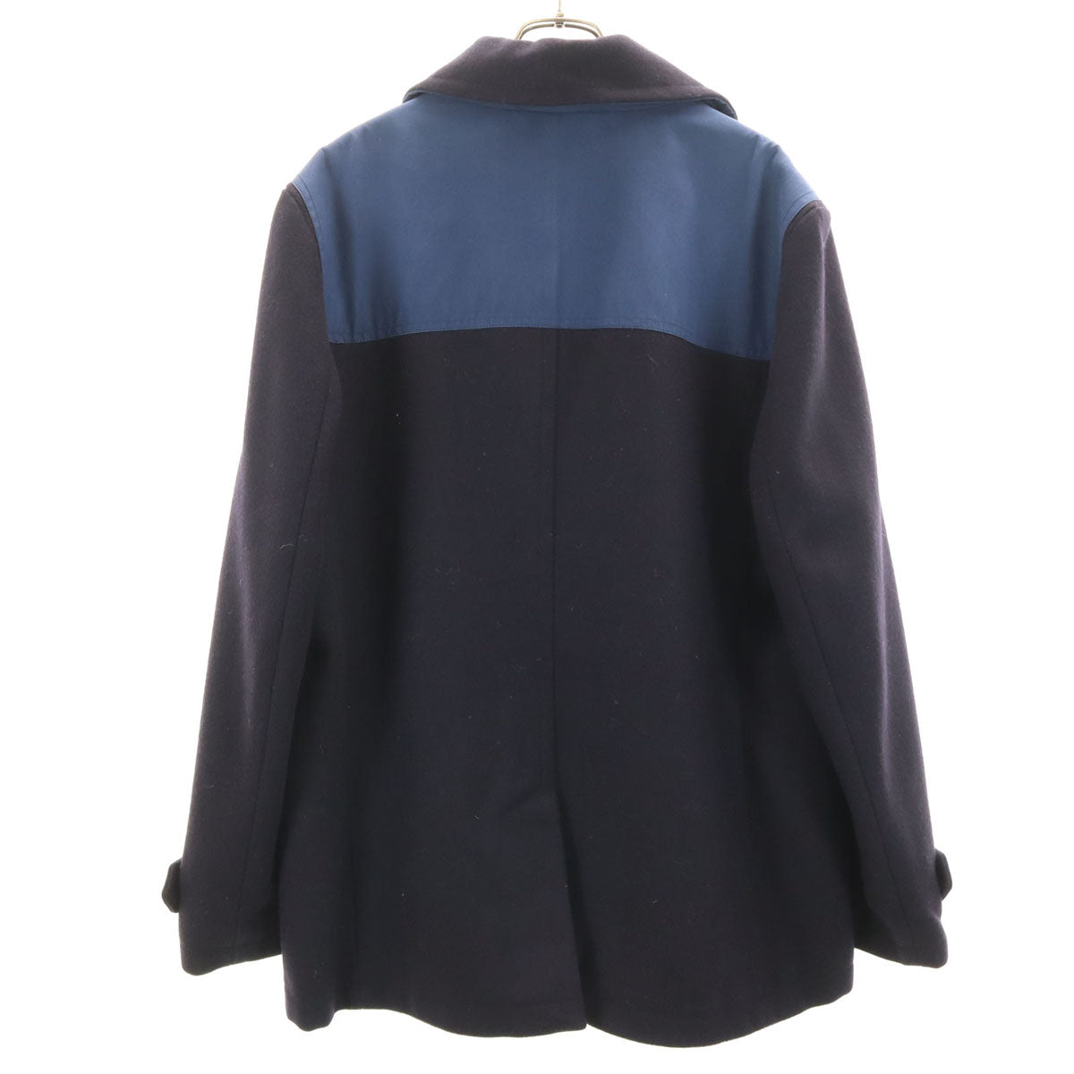 TED BAKER テッドベーカー 英国製 ウールブレンド ピーコート 5 ネイビー メンズ