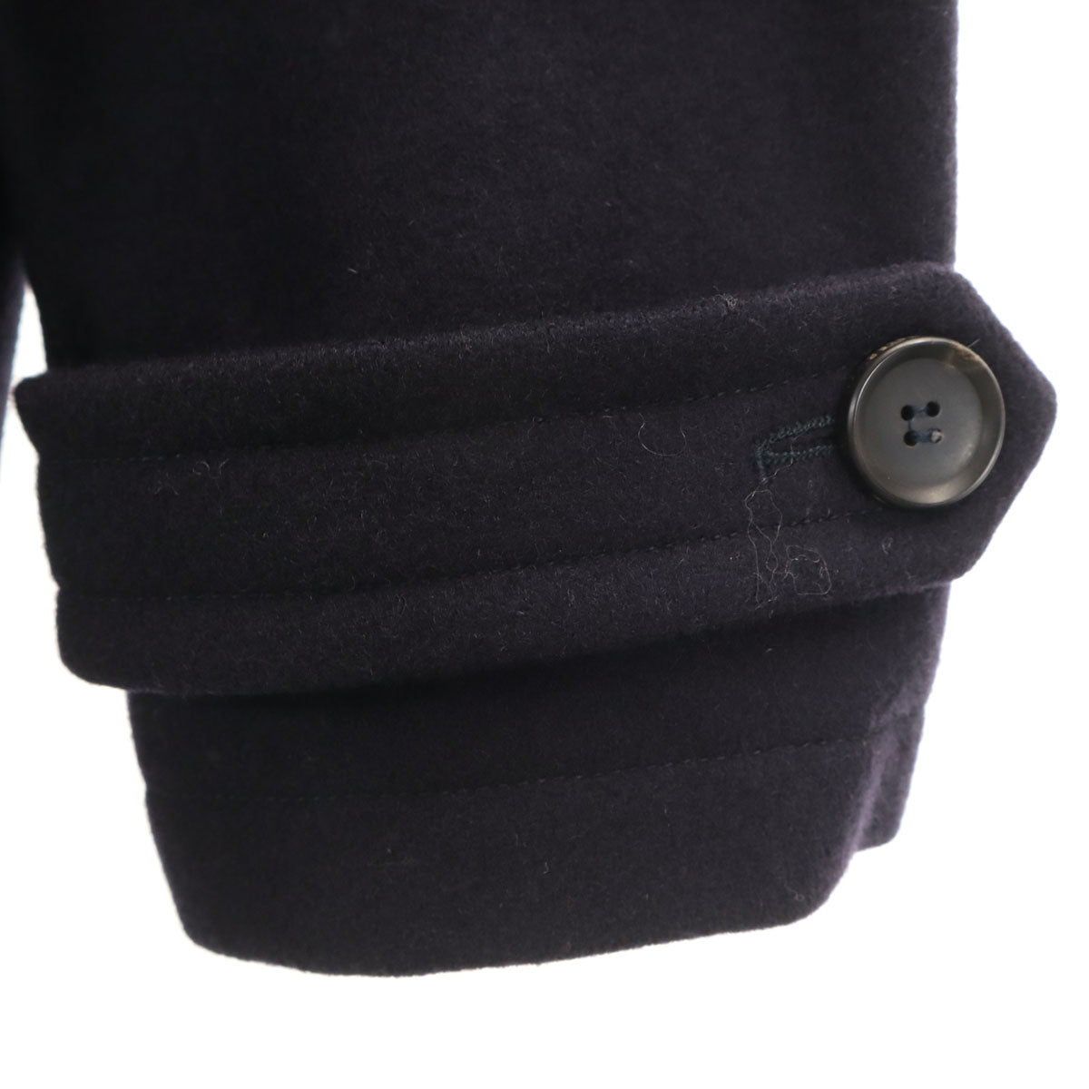 TED BAKER テッドベーカー 英国製 ウールブレンド ピーコート 5 ネイビー メンズ