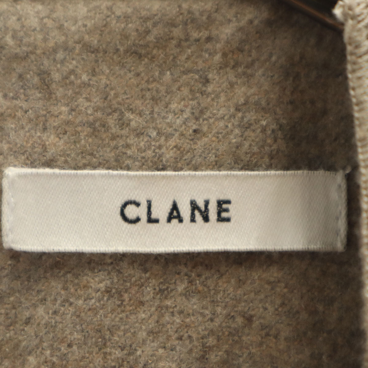 CLANE クラネ ノースリーブ フレア ロングワンピース 2 ベージュ系 レディース