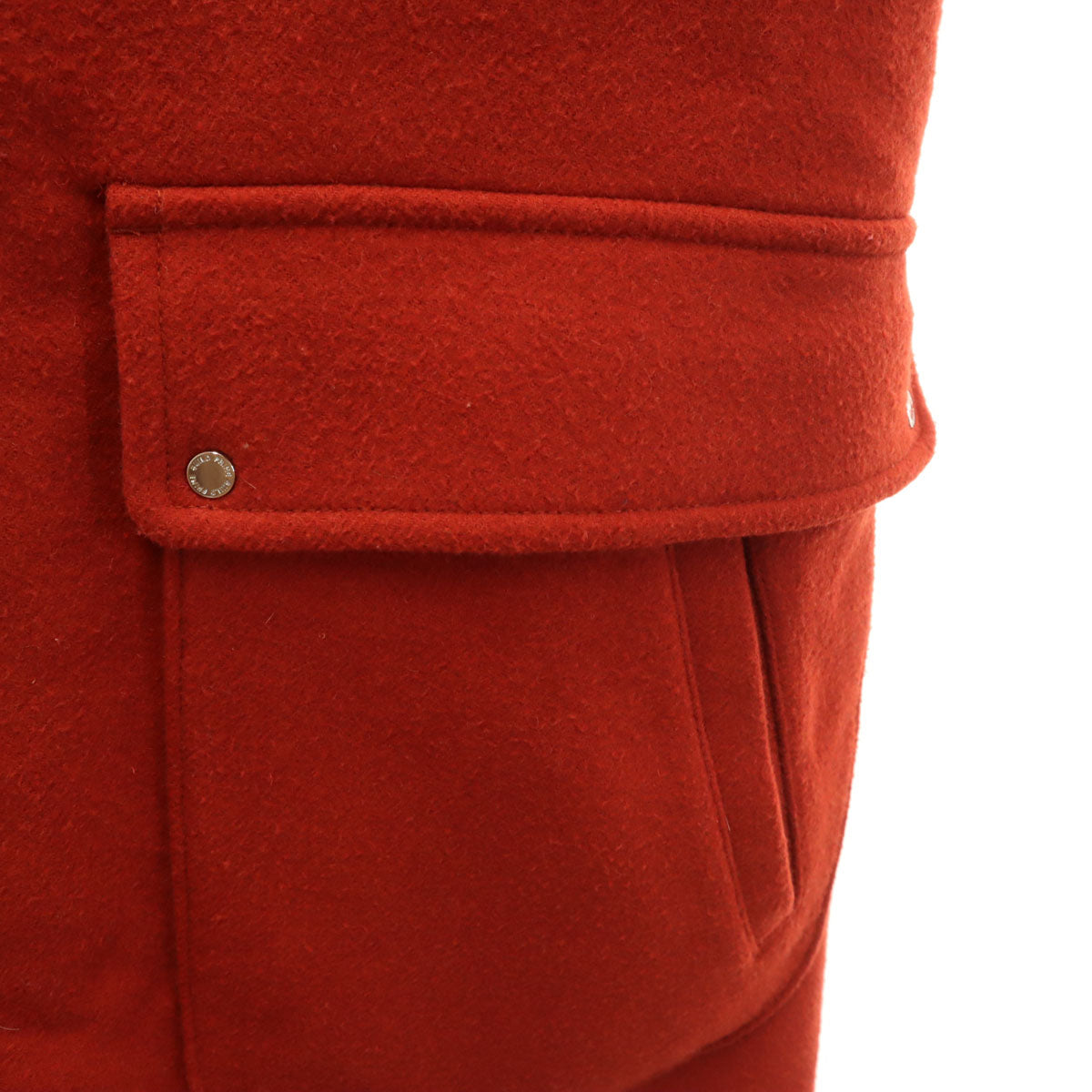 GUILD PRIME ギルドプライム フーデッド コート M レッドブラウン系 メンズ