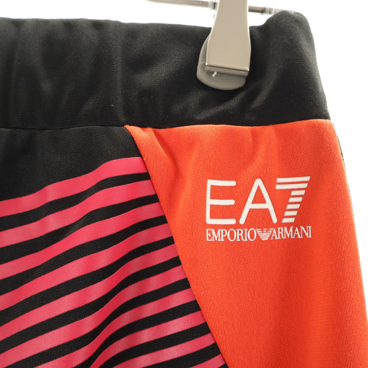 Emporio Armani エンポリオアルマーニ EA7 トレーニングジャージ 上下 セットアップ S ブラック系 メンズ