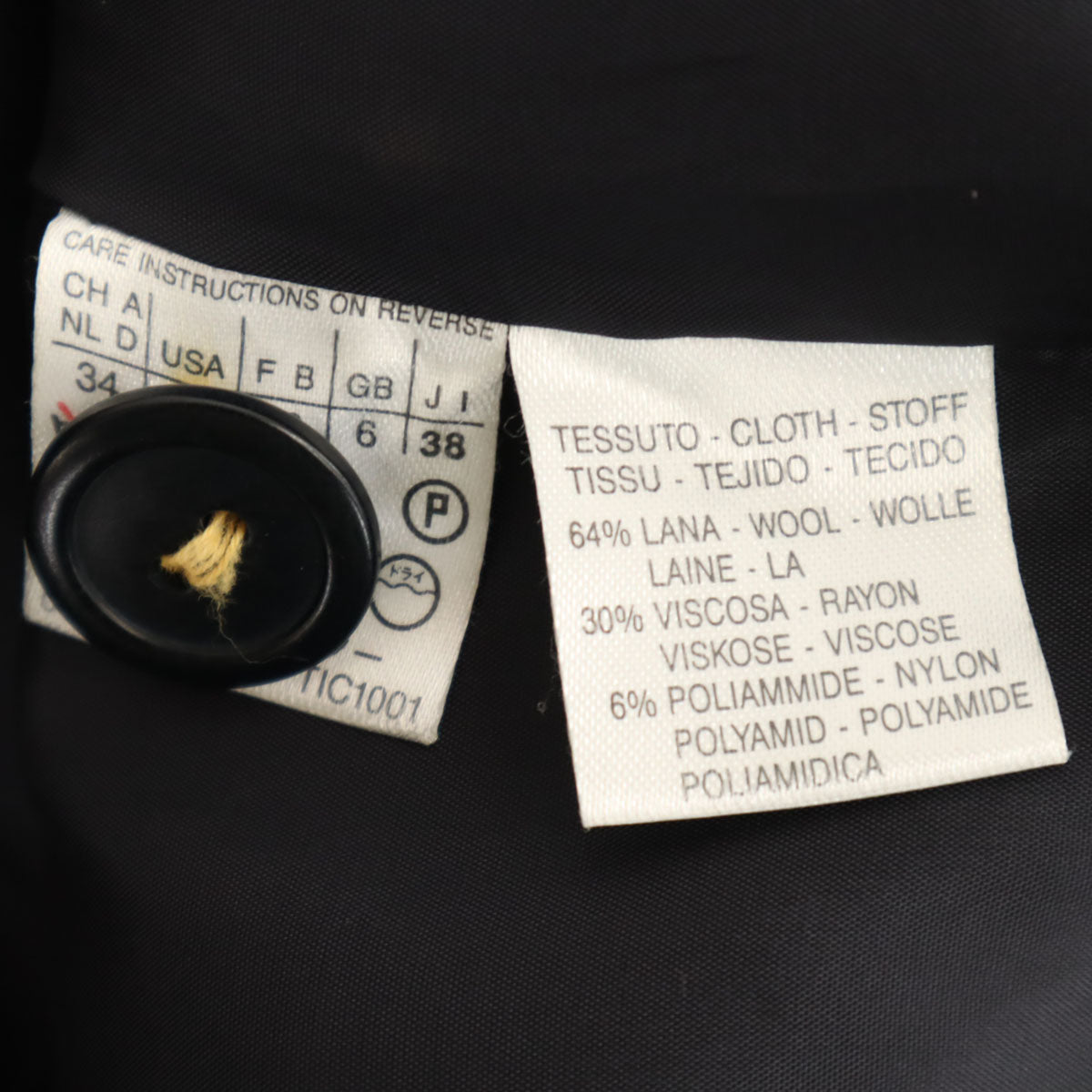 MAX&CO マックスアンドコー イタリア製 ウールブレンド パンツスーツ 上下 セットアップ 38 ネイビー系 レディース