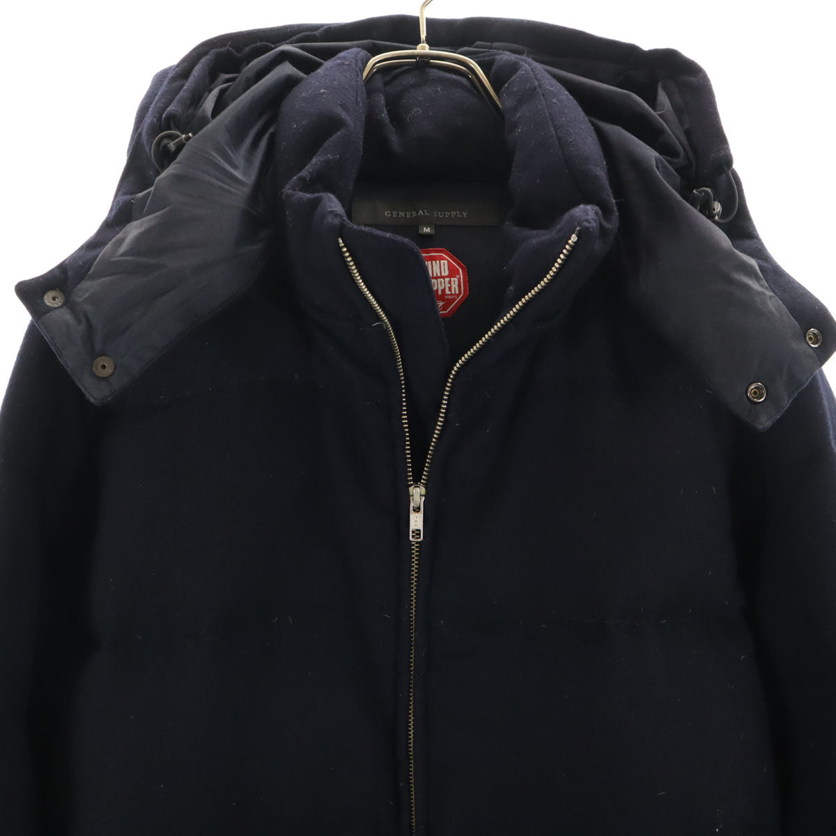 GENERAL SUPPLY ジェネラルサプライ ダウンジャケット M ネイビー シップス メンズ