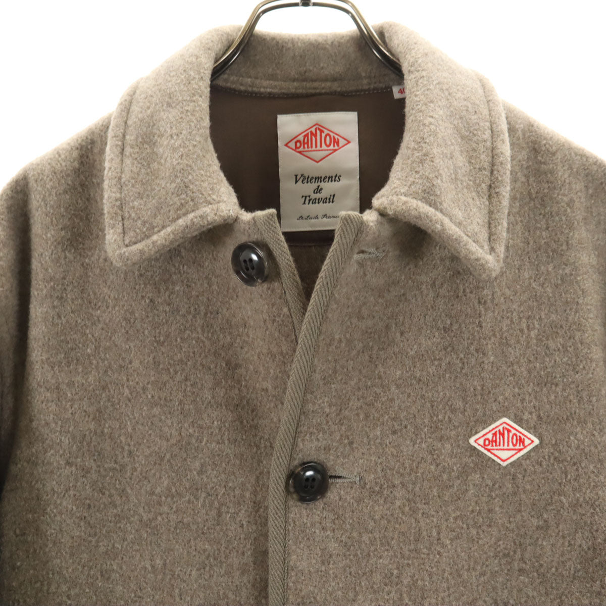 Danton ダントン 日本製 ウールブレンド ジャケット 40 グレー メンズ