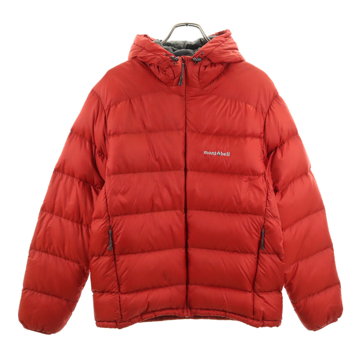 mont-bell モンベル ライトアルパイン ダウンパーカー L レッド系 アウトドア メンズ