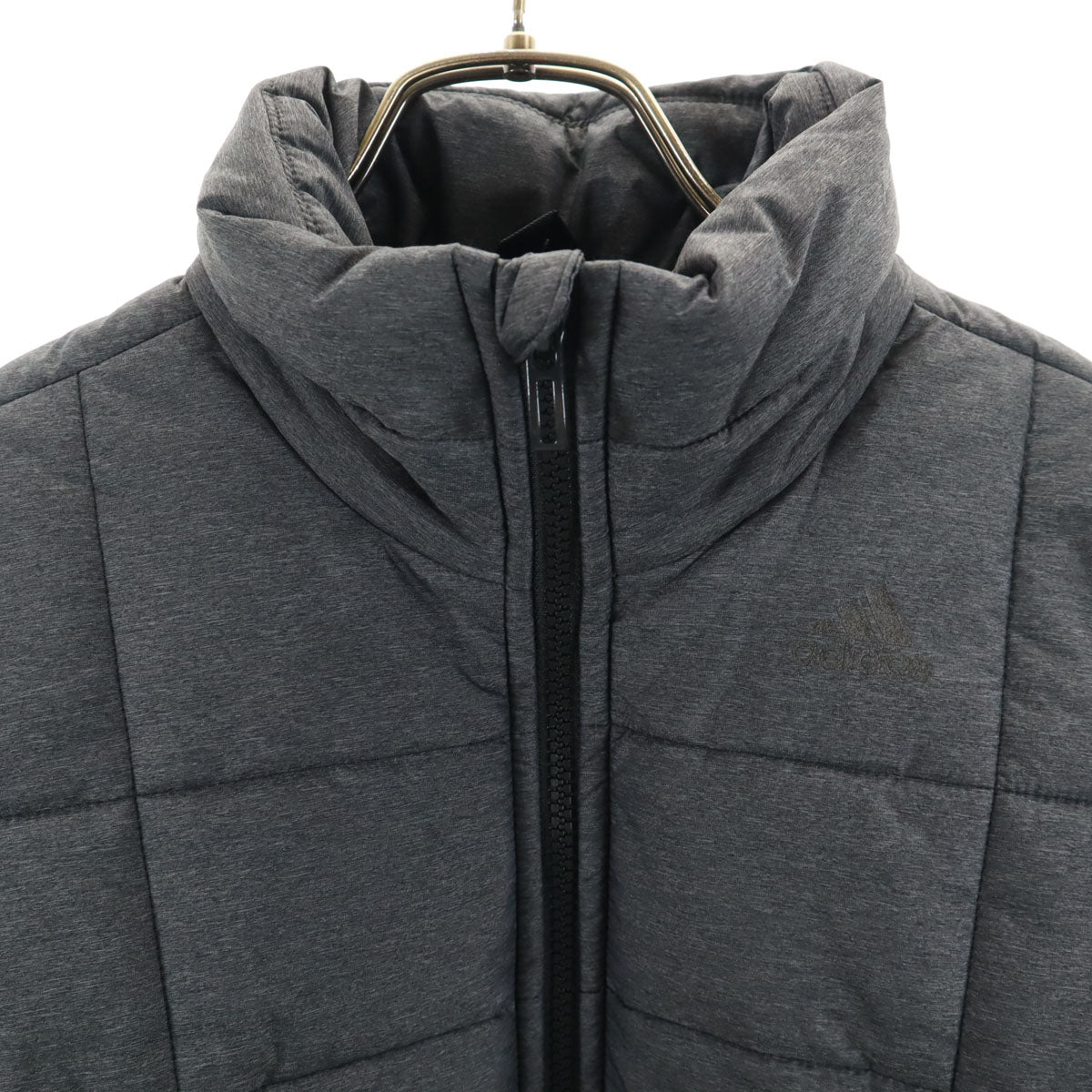 未使用 adidas アディダス 中綿ジャケット S チャコールグレー レディース