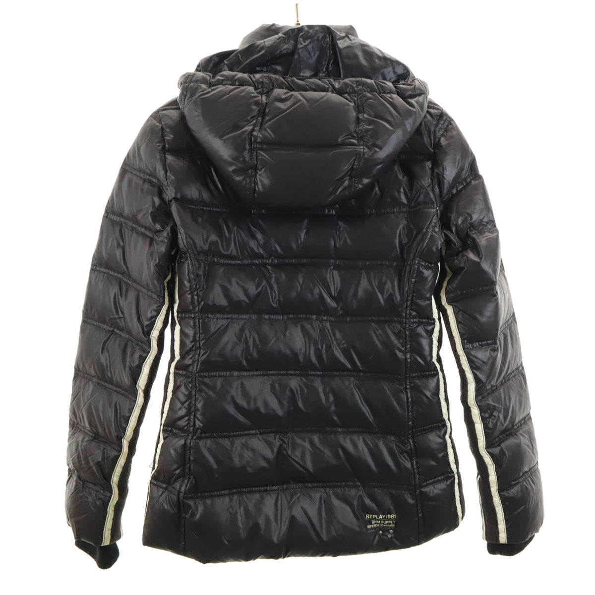 REPLAY リプレイ ダウンジャケット XS ブラック メンズ