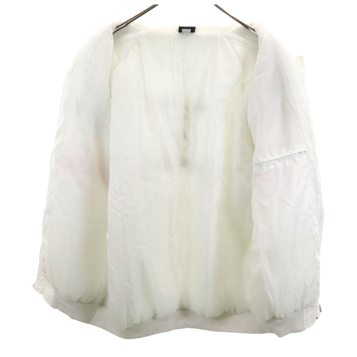 Mercedes-Benz メルセデス ベンツ 企業モノ刺繍 レーシング 中綿ジャケット XXL ホワイト メンズ