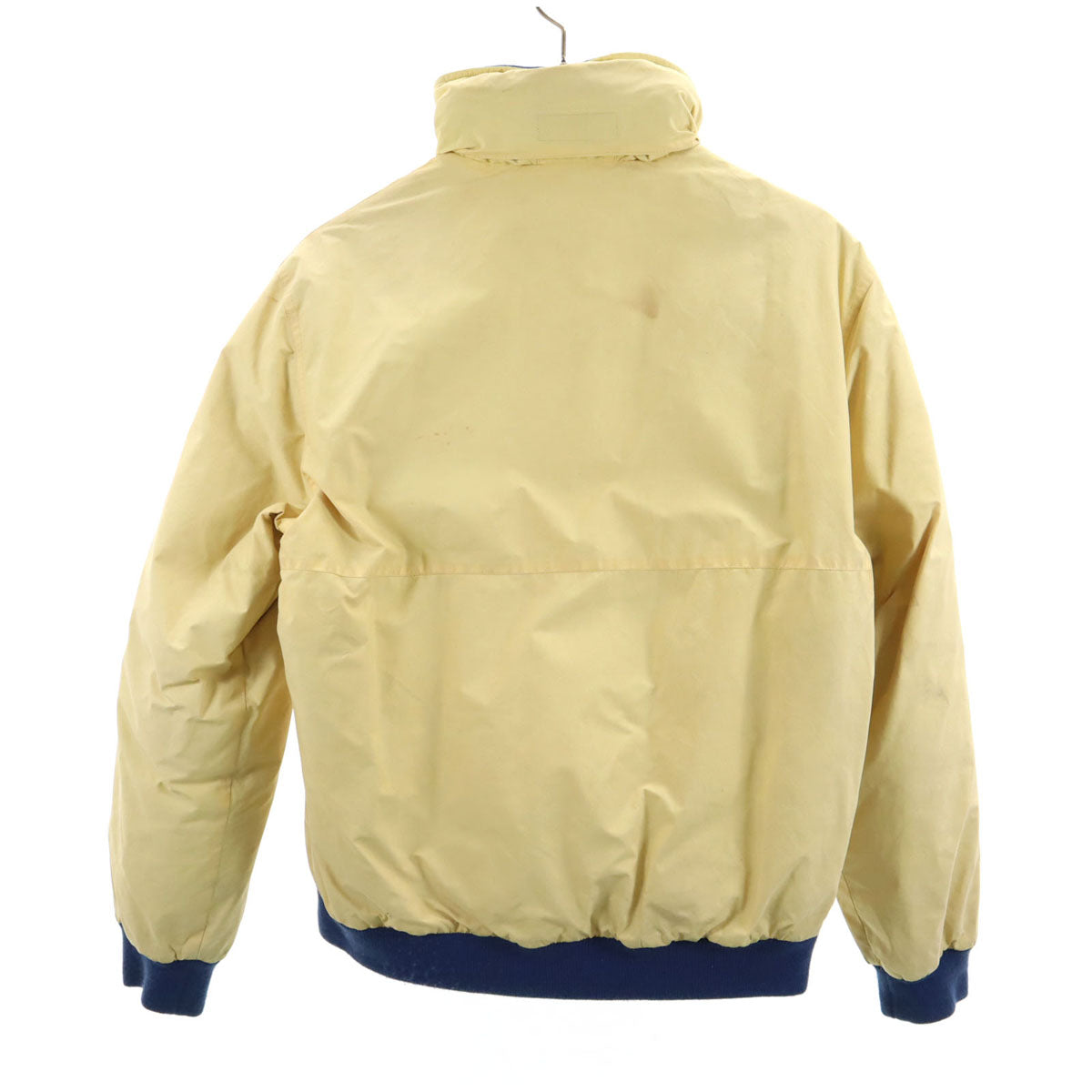 MONCLER モンクレール 80s アシックス ヴィンテージ ハイブリッド ダウンジャケット S イエロー プルオーバー アノラック メンズ