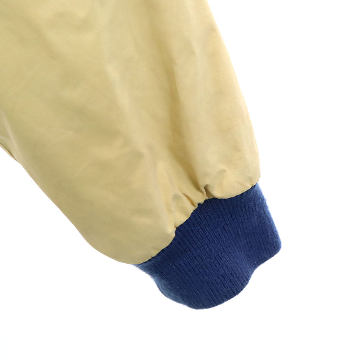 MONCLER モンクレール 80s アシックス ヴィンテージ ハイブリッド ダウンジャケット S イエロー プルオーバー アノラック メンズ