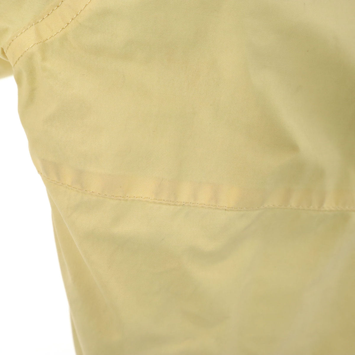 MONCLER モンクレール 80s アシックス ヴィンテージ ハイブリッド ダウンジャケット S イエロー プルオーバー アノラック メンズ