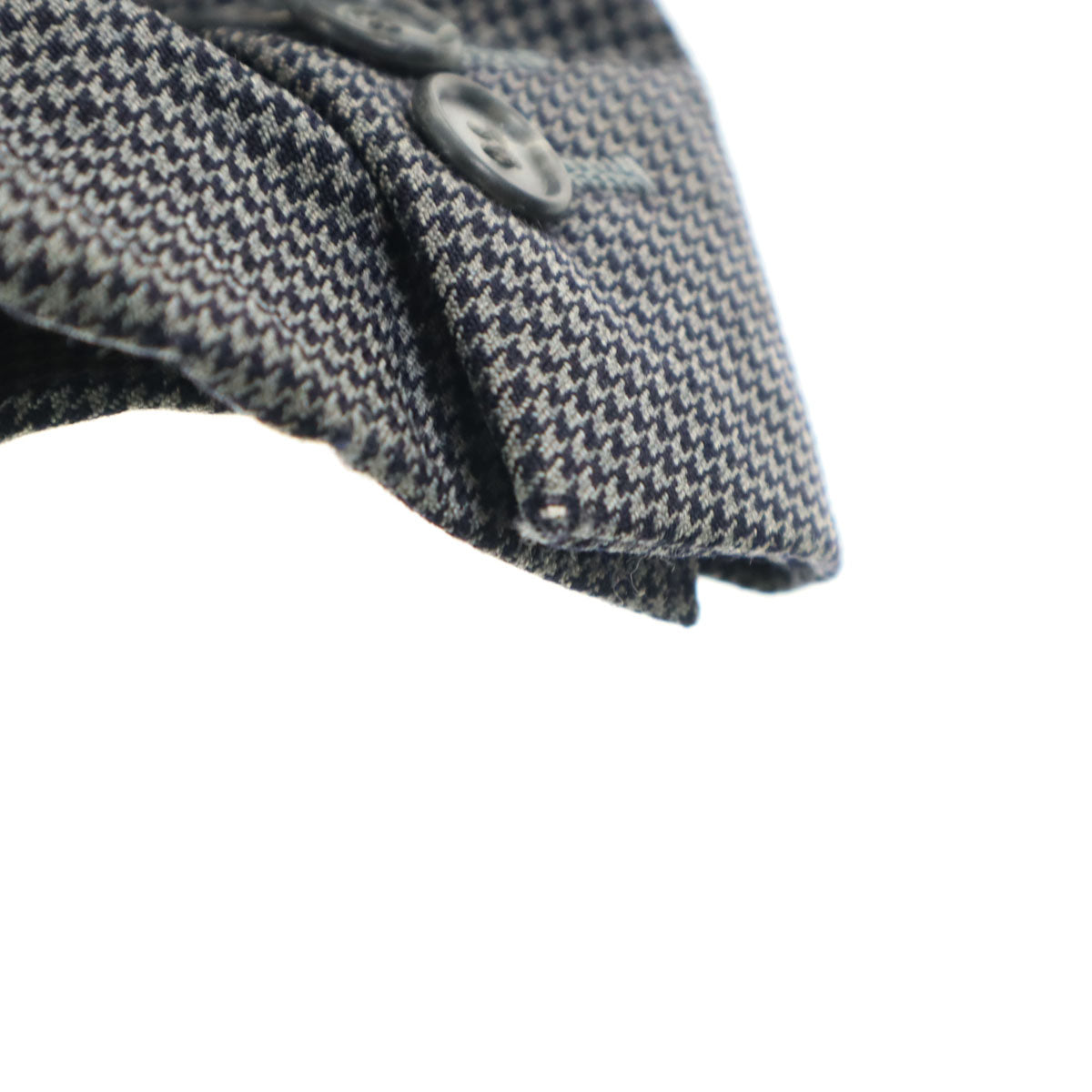 GIVENCHY GENTLEMAN ジバンシィ ジェントルマン 80s 90s オールド ハウンドトゥース柄 テーラードジャケット グレー GINZA MEN'S WEAR 千鳥格子 メンズ
