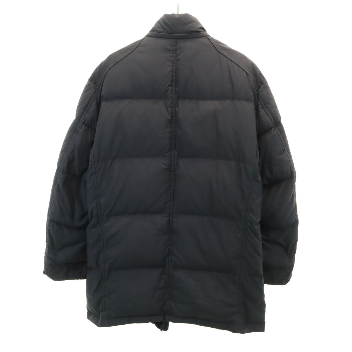 THE SCOTCH HOUSE スコッチハウス 京鴨 ダウンジャケット M チャコールブラック メンズ
