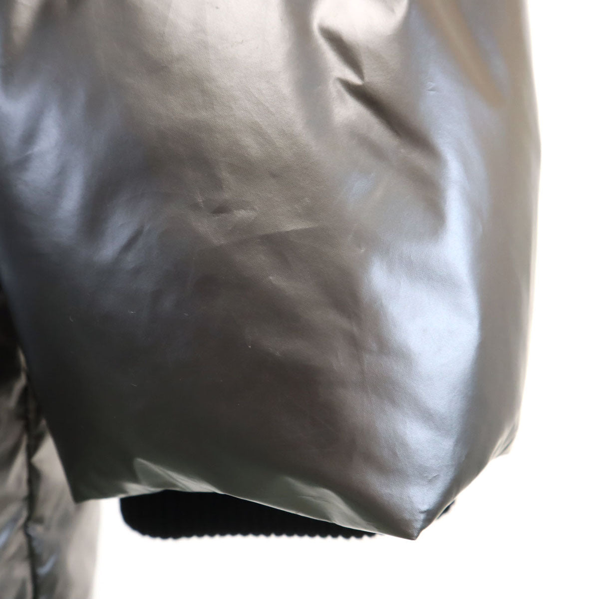 GAP ギャップ オーバーサイズ ダウンジャケット L シルバー メタリック メンズ