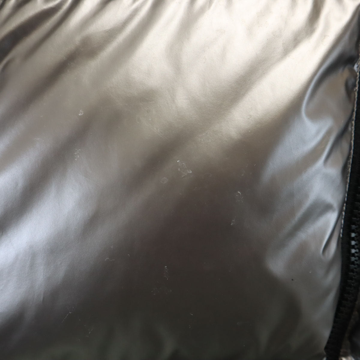 GAP ギャップ オーバーサイズ ダウンジャケット L シルバー メタリック メンズ