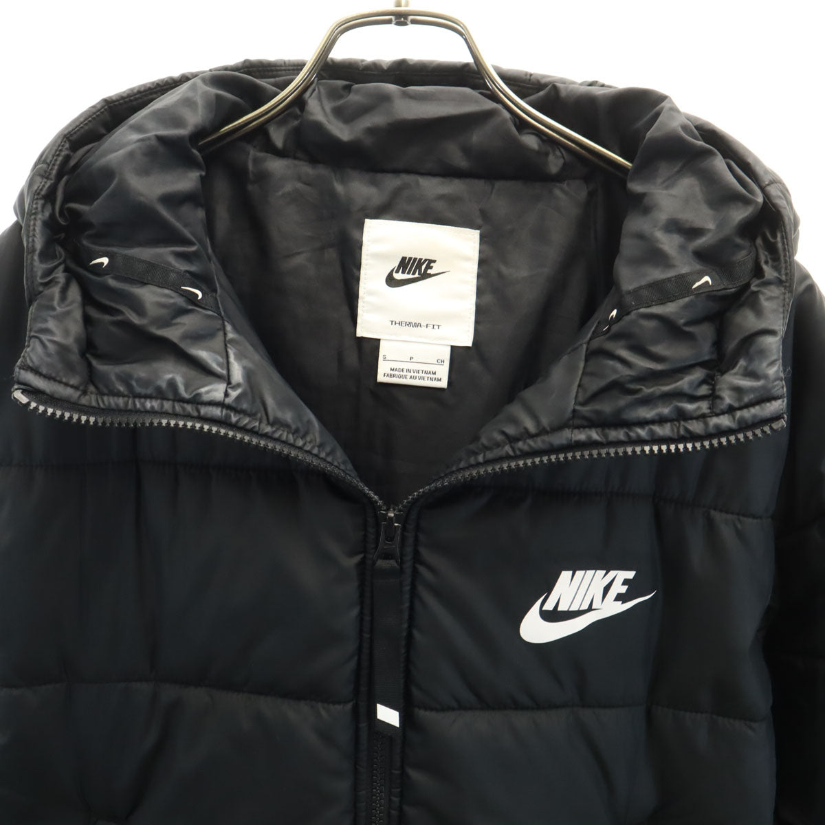 NIKE ナイキ 中綿ジャケット S ブラック レディース
