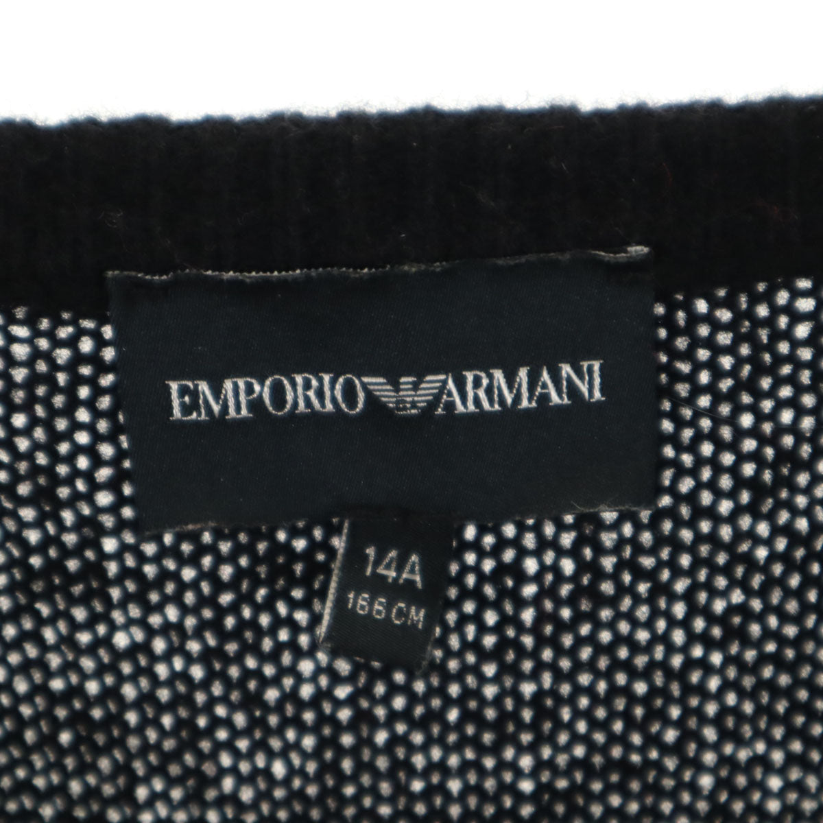 Emporio Armani エンポリオアルマーニ 長袖 セーター 14A レッド系 ニット キッズ