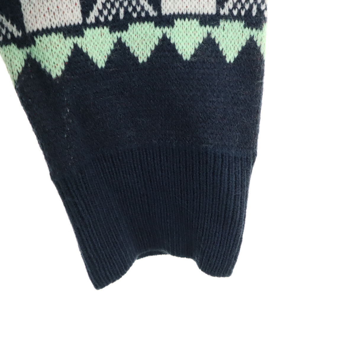 美品 DIESEL ディーゼル OH SHEEP クリスマス 長袖 セーター L ネイビー ニット サンタ メンズ