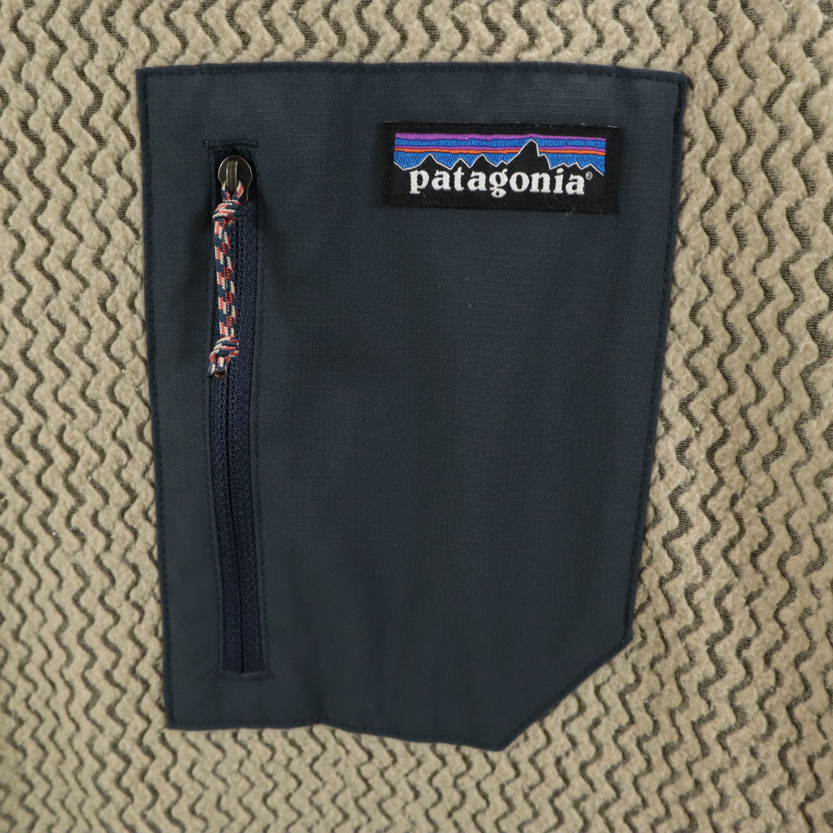patagonia パタゴニア 長袖 フリース Tシャツ M ベージュ 40235SP23 アウトドア ロンT メンズ