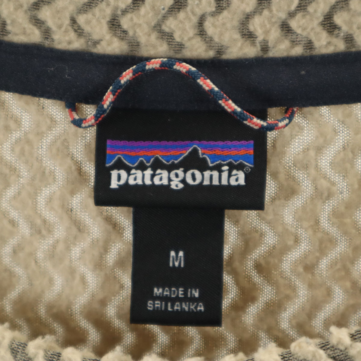patagonia パタゴニア 長袖 フリース Tシャツ M ベージュ 40235SP23 アウトドア ロンT メンズ