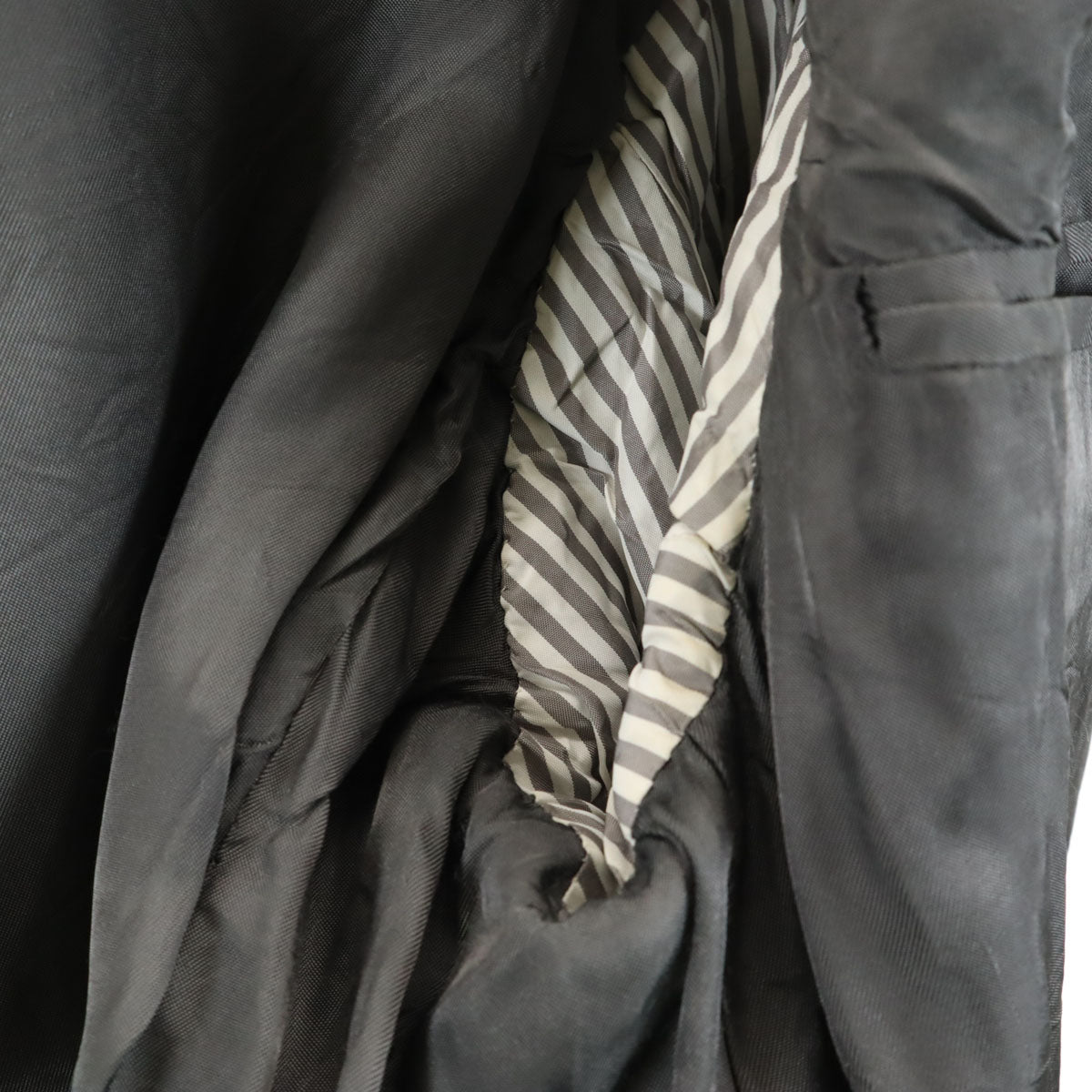 THOM BROWNE トムブラウン 90s オールド ヘリンボーン柄 テーラードジャケット グレー メンズ