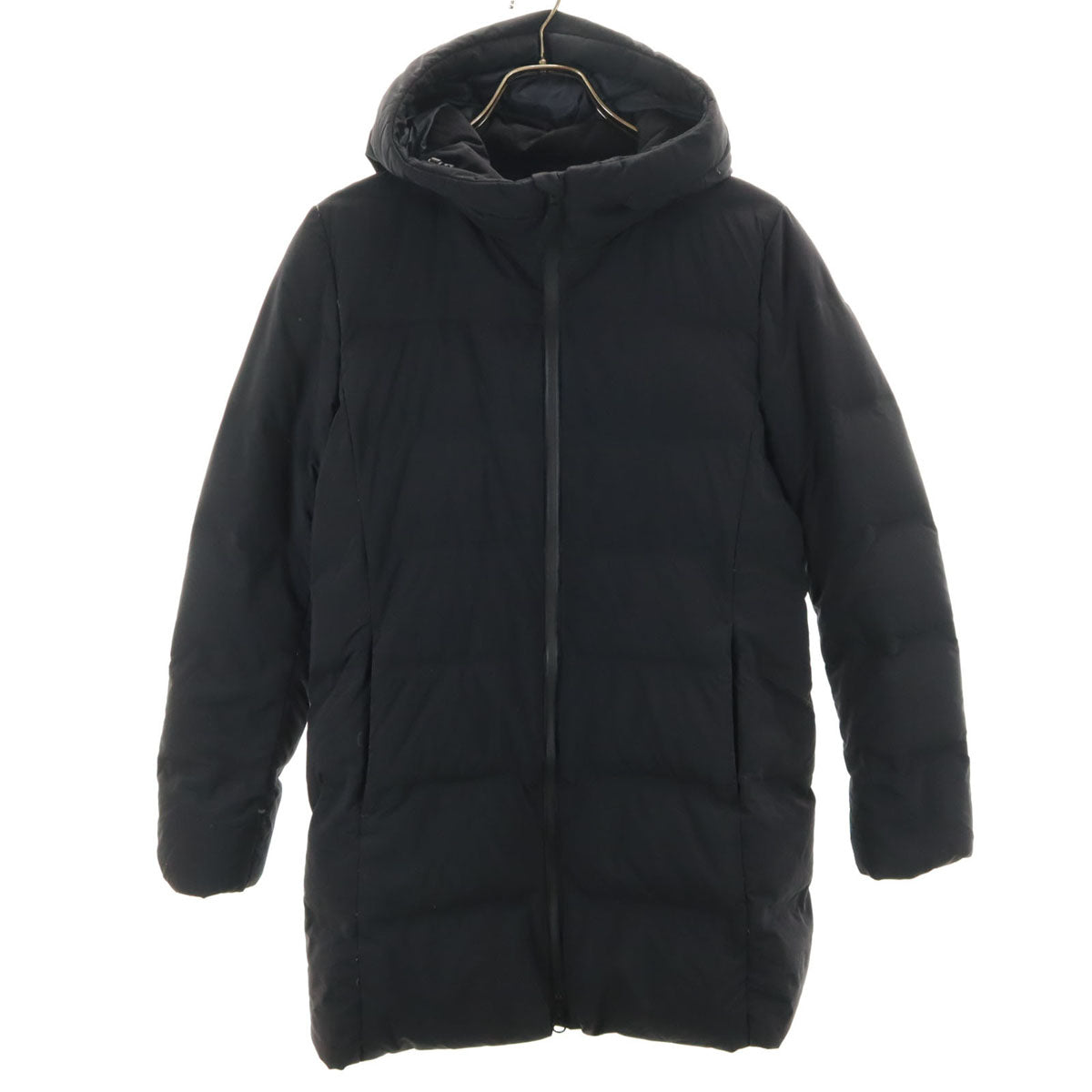 UNIQLO ユニクロ シームレス ダウンコート S ブラック レディース