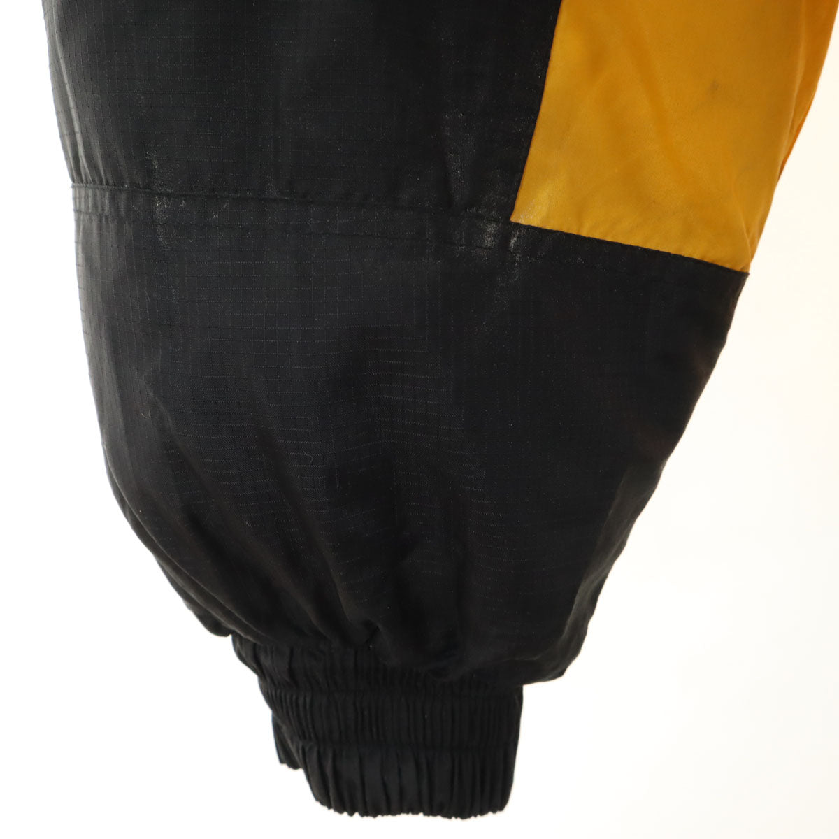 Bear ベアー リバーシブル ダウンジャケット S イエロー メンズ