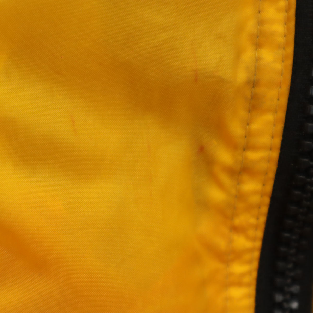 Bear ベアー リバーシブル ダウンジャケット S イエロー メンズ