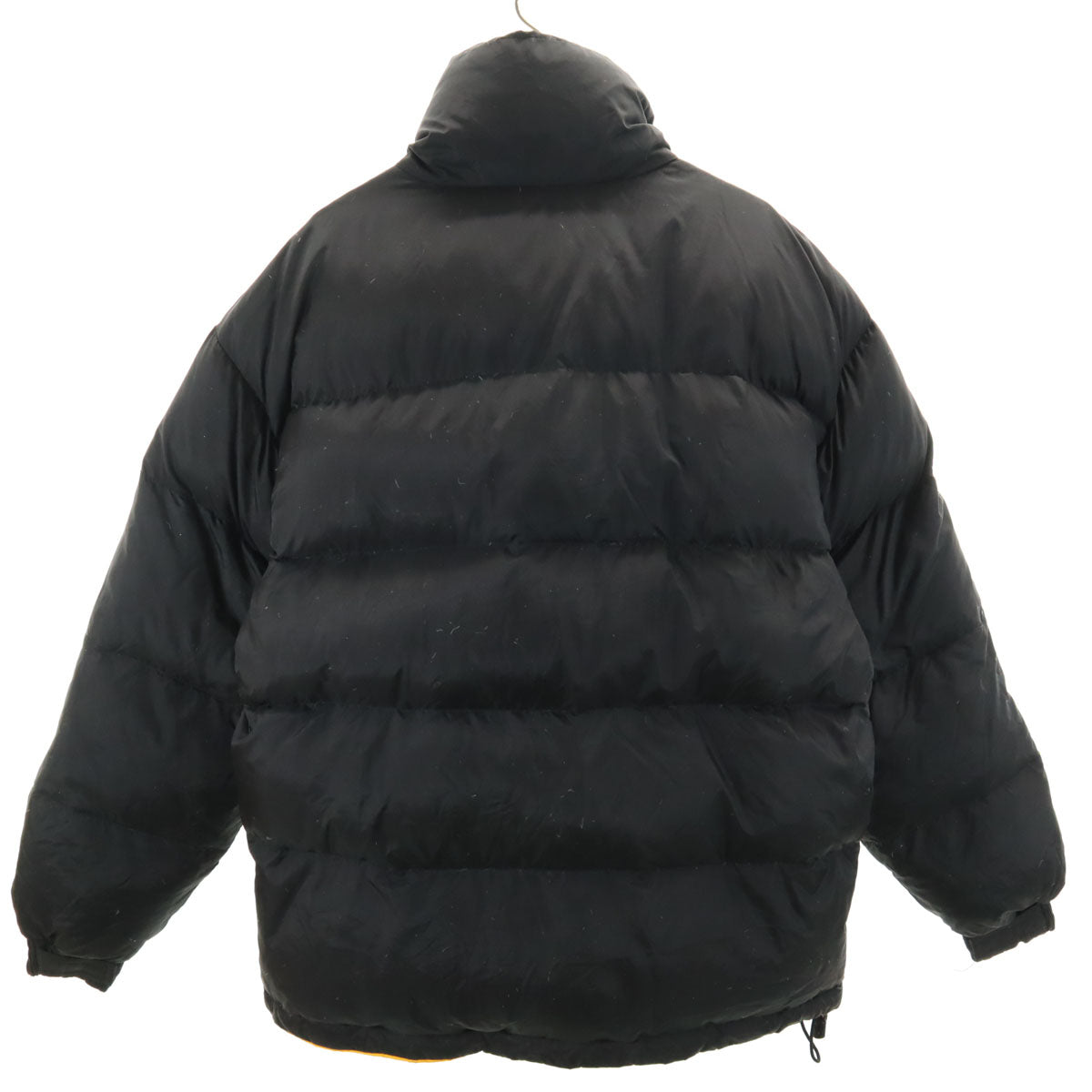 Bear ベアー リバーシブル ダウンジャケット S イエロー メンズ