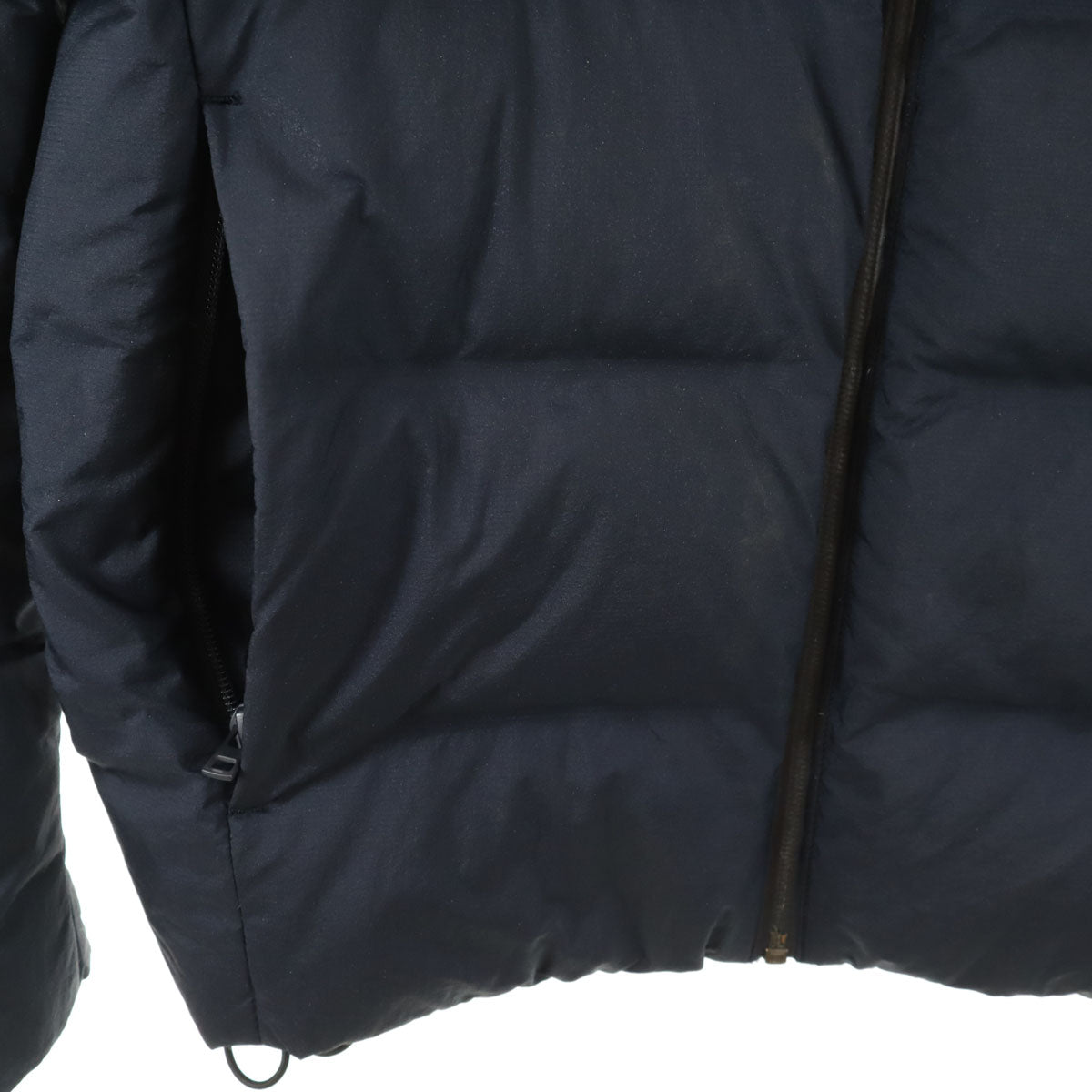 UNIQLO ユニクロ シームレス ダウンジャケット M ネイビー メンズ