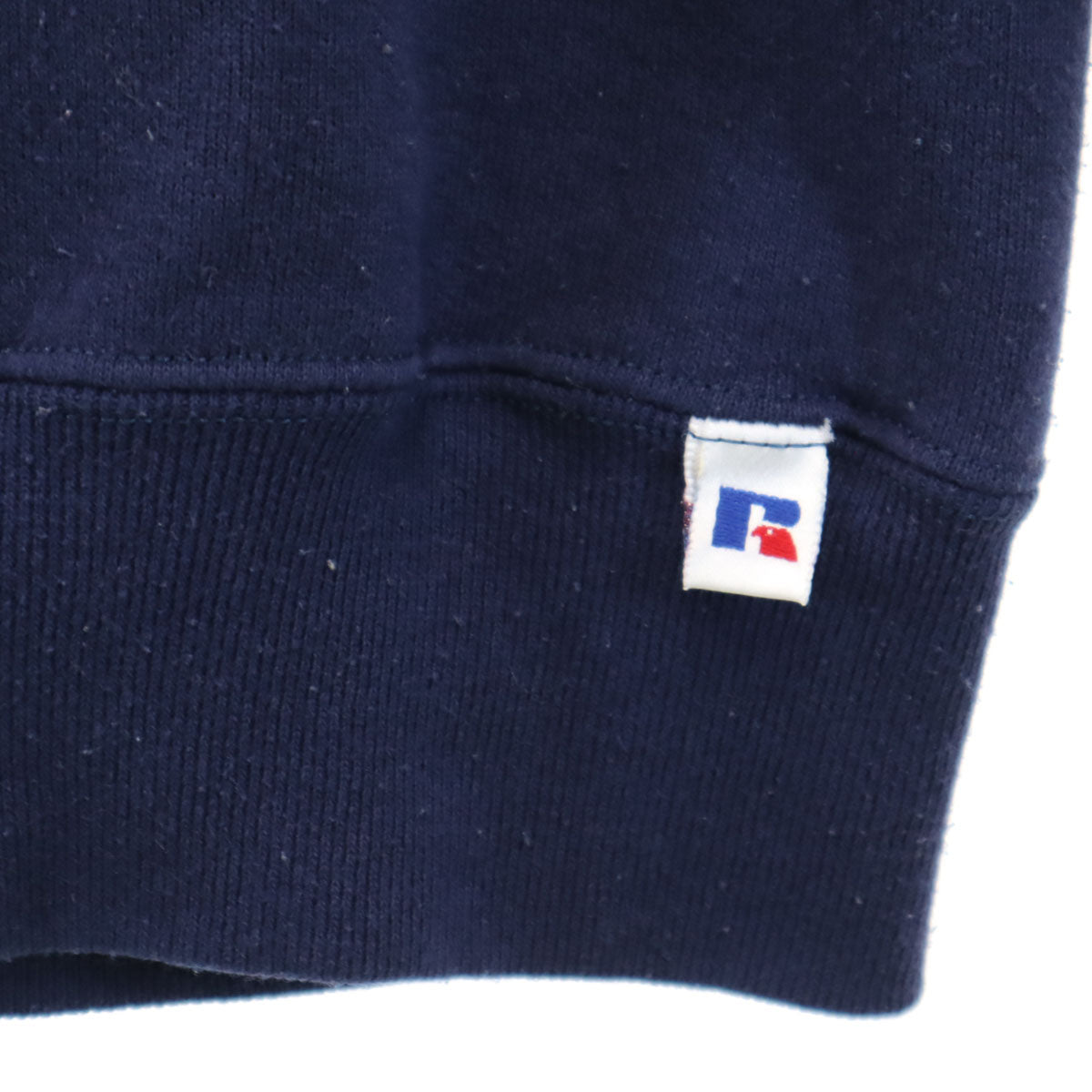 RUSSELL ATHLETIC ラッセルアスレチック 90s USA製 オールド カレッジ UCLA 長袖 スウェット トレーナー M ネイビー 裏起毛 メンズ