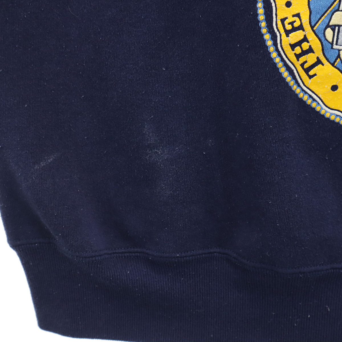 RUSSELL ATHLETIC ラッセルアスレチック 90s USA製 オールド カレッジ UCLA 長袖 スウェット トレーナー M ネイビー 裏起毛 メンズ