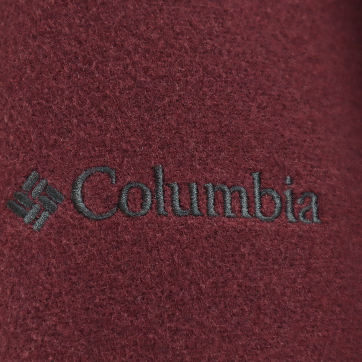 Columbia コロンビア 牛革レザー切替 スタジャン L ボルドー アウトドア 中綿 メンズ