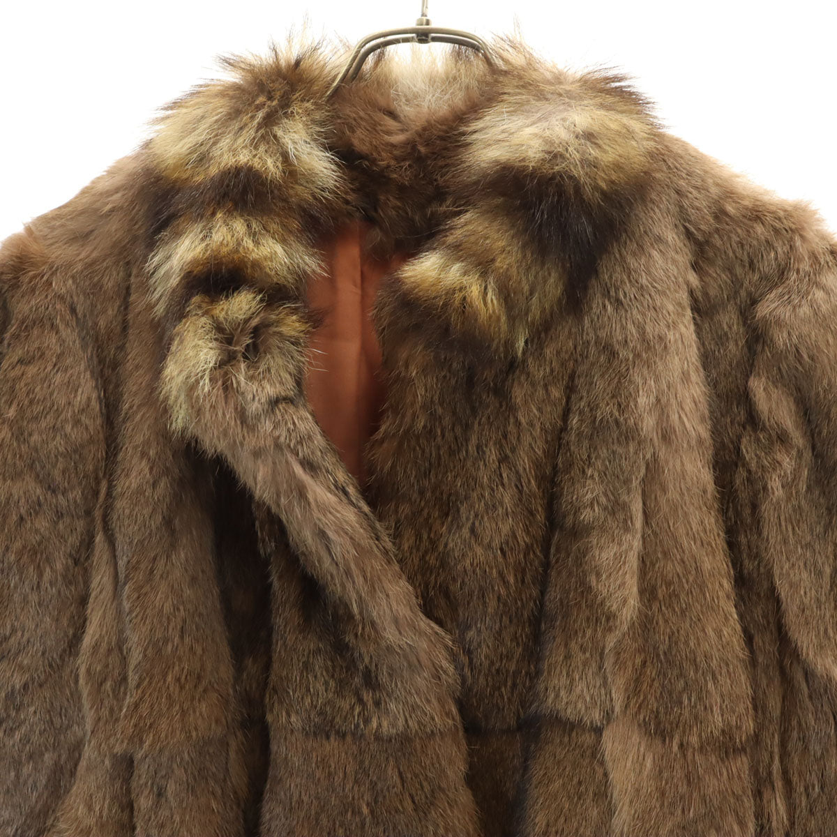 毛皮コート 12 ブラウン レディース