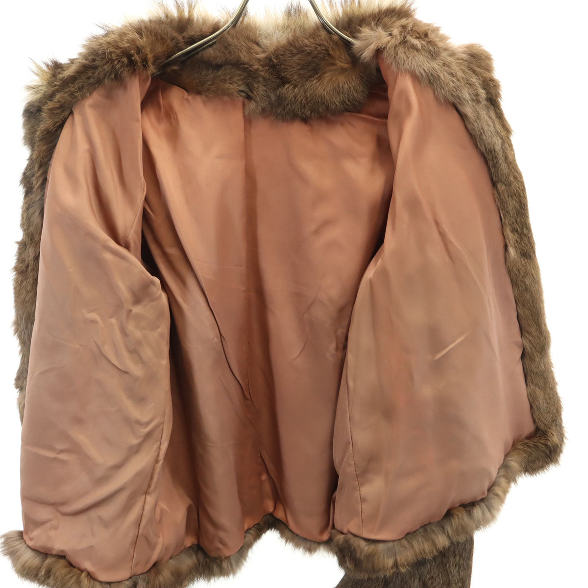 毛皮コート 12 ブラウン レディース