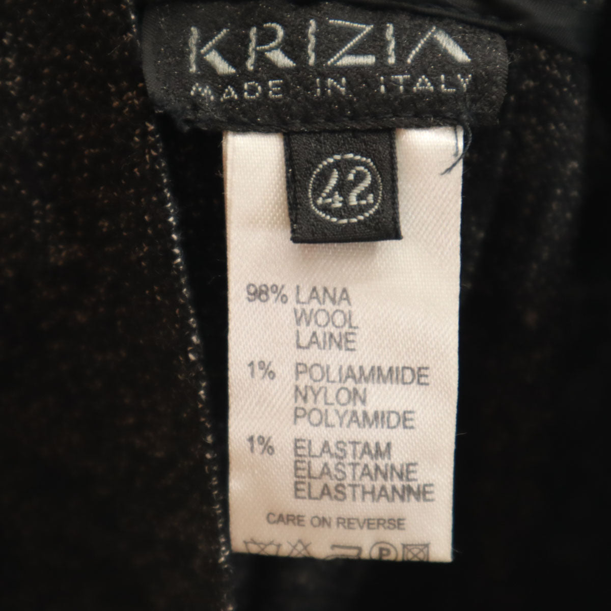KRIZIA クリツィア イタリア製 パンツスーツ 上下 セットアップ 不明/42 グレー レディース