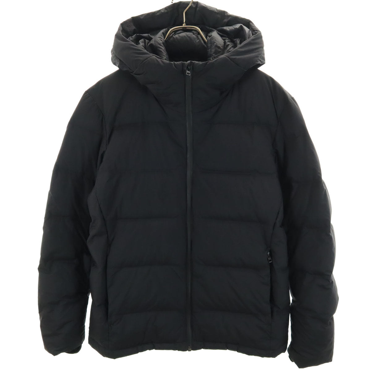 UNIQLO ユニクロ シームレス ダウンパーカー M ブラック メンズ
