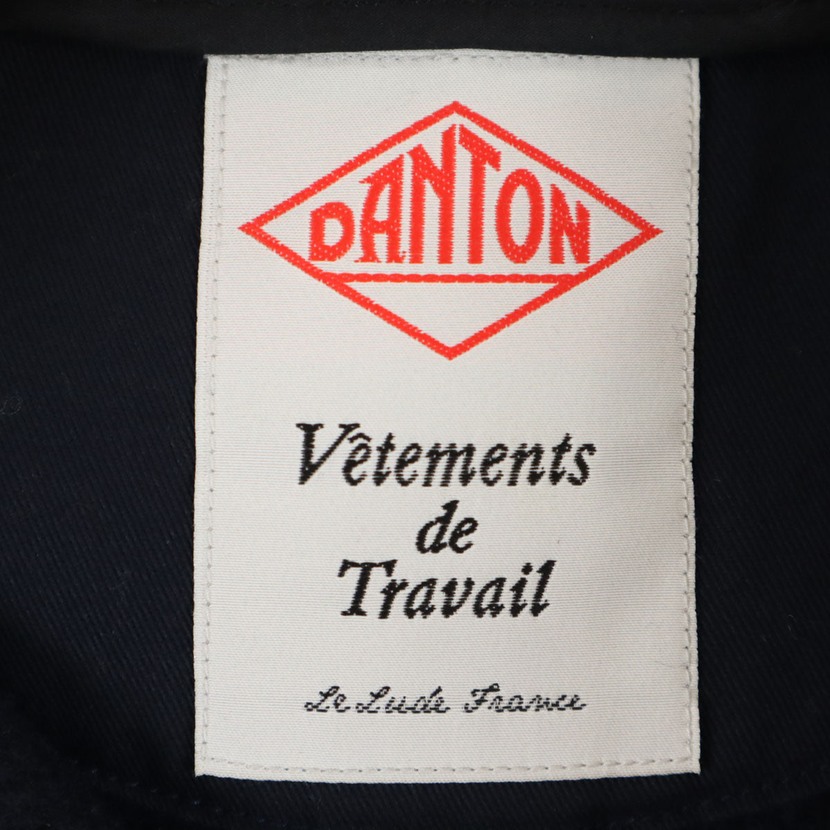 Danton ダントン 日本製 ウールブレンド ジャケット 38 ネイビー くるみボタン メンズ