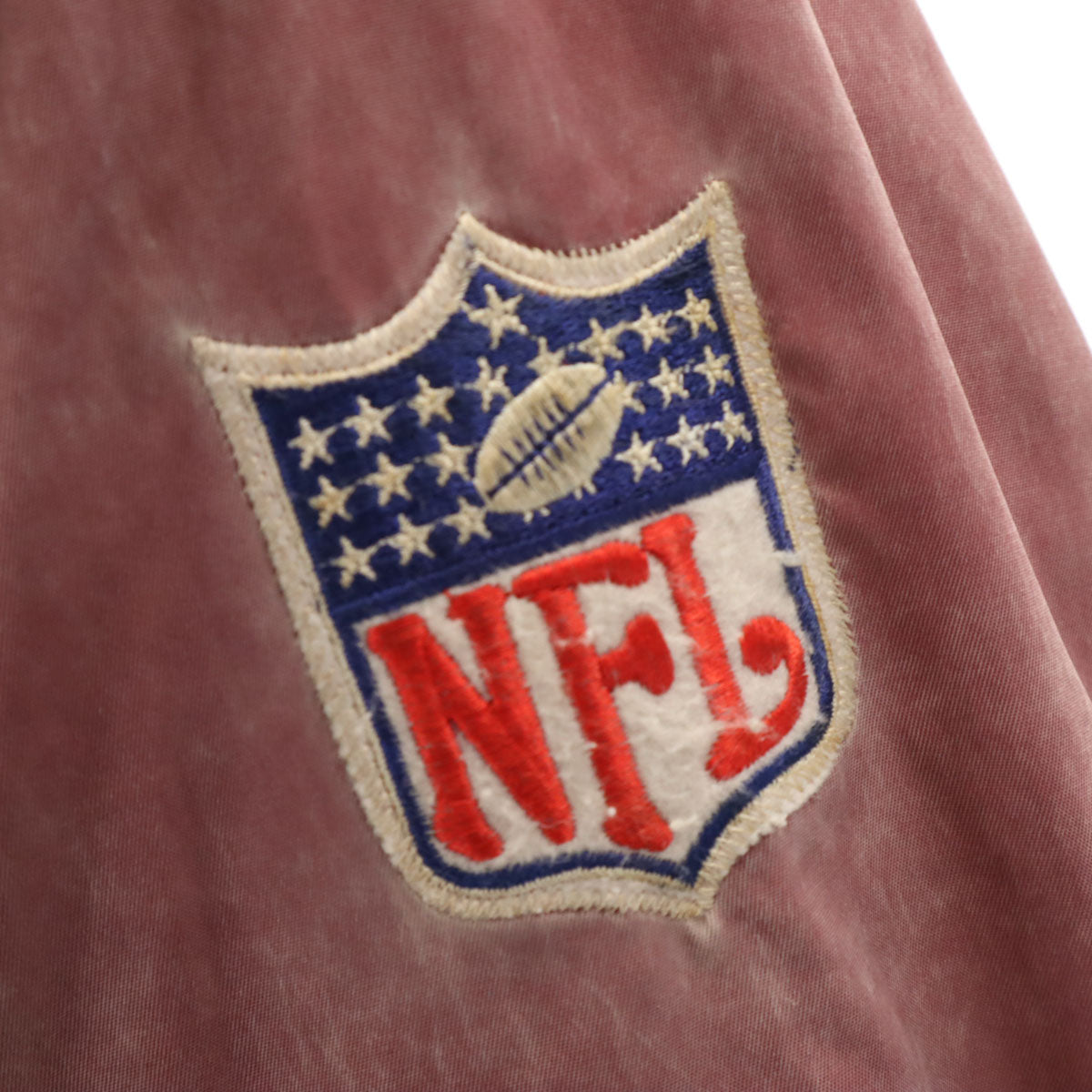 NFL エヌエフエル 90s オールド ブルゾン M バーガンディー系 ワシントン メンズ