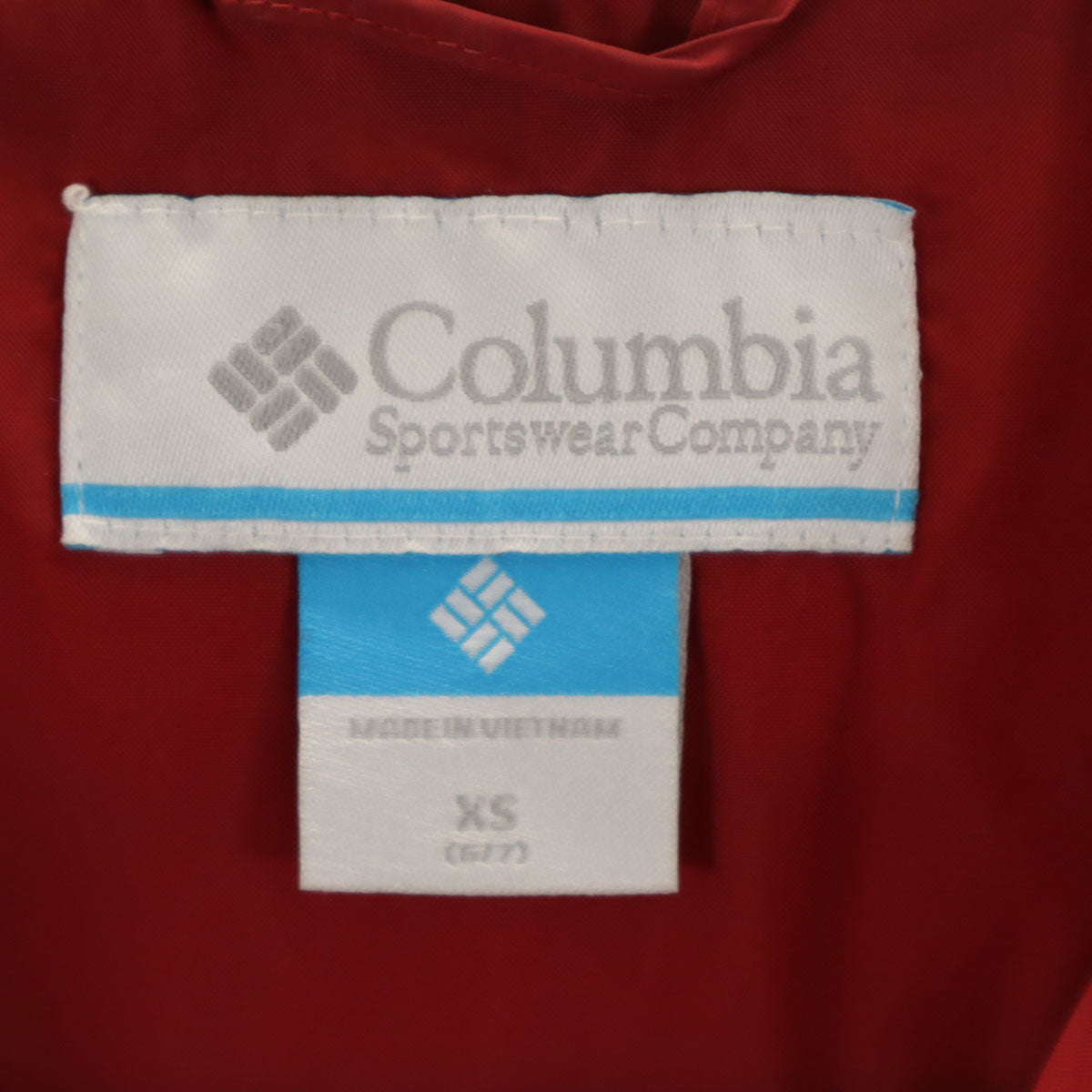 Columbia コロンビア ビッグパフ ジャケット XS 6-7 レッド系 アウトドア 中綿 キッズ