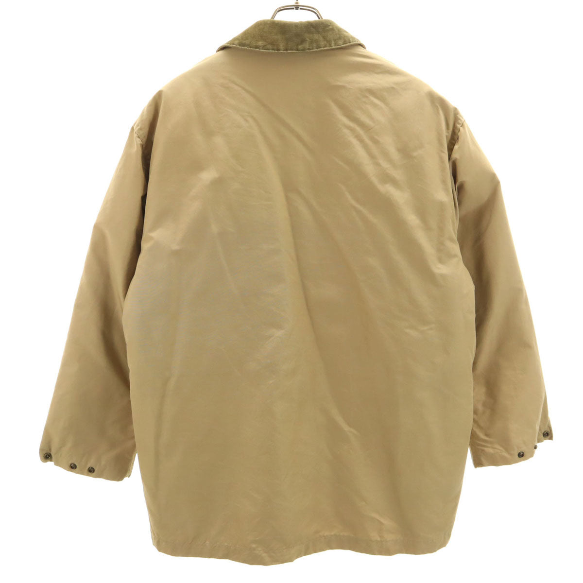 WOOLRICH ウールリッチ 90s USA製 オールド 襟コーデュロイ コート M ベージュ メンズ