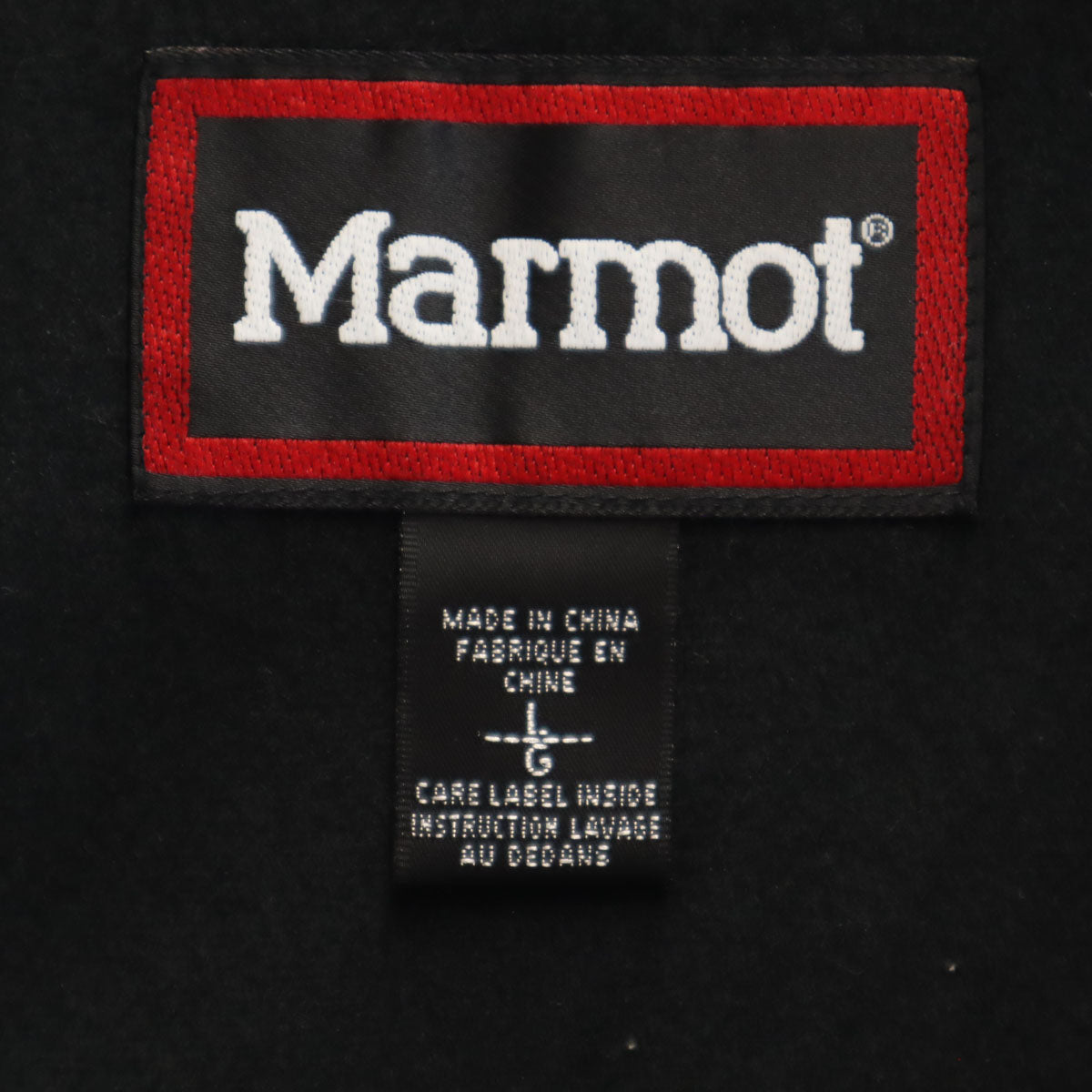 MARMOT マーモット ナイロンジャケット L ブルー アウトドア 裏トリコット メンズ