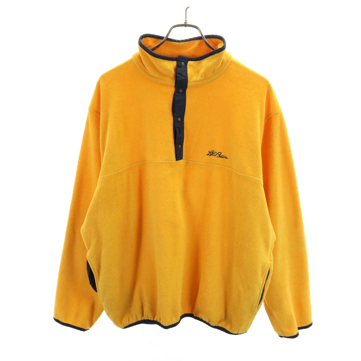 L.L.Bean エルエルビーン 80s オールド フリース トレーナー イエロー プルオーバー アウトドア メンズ