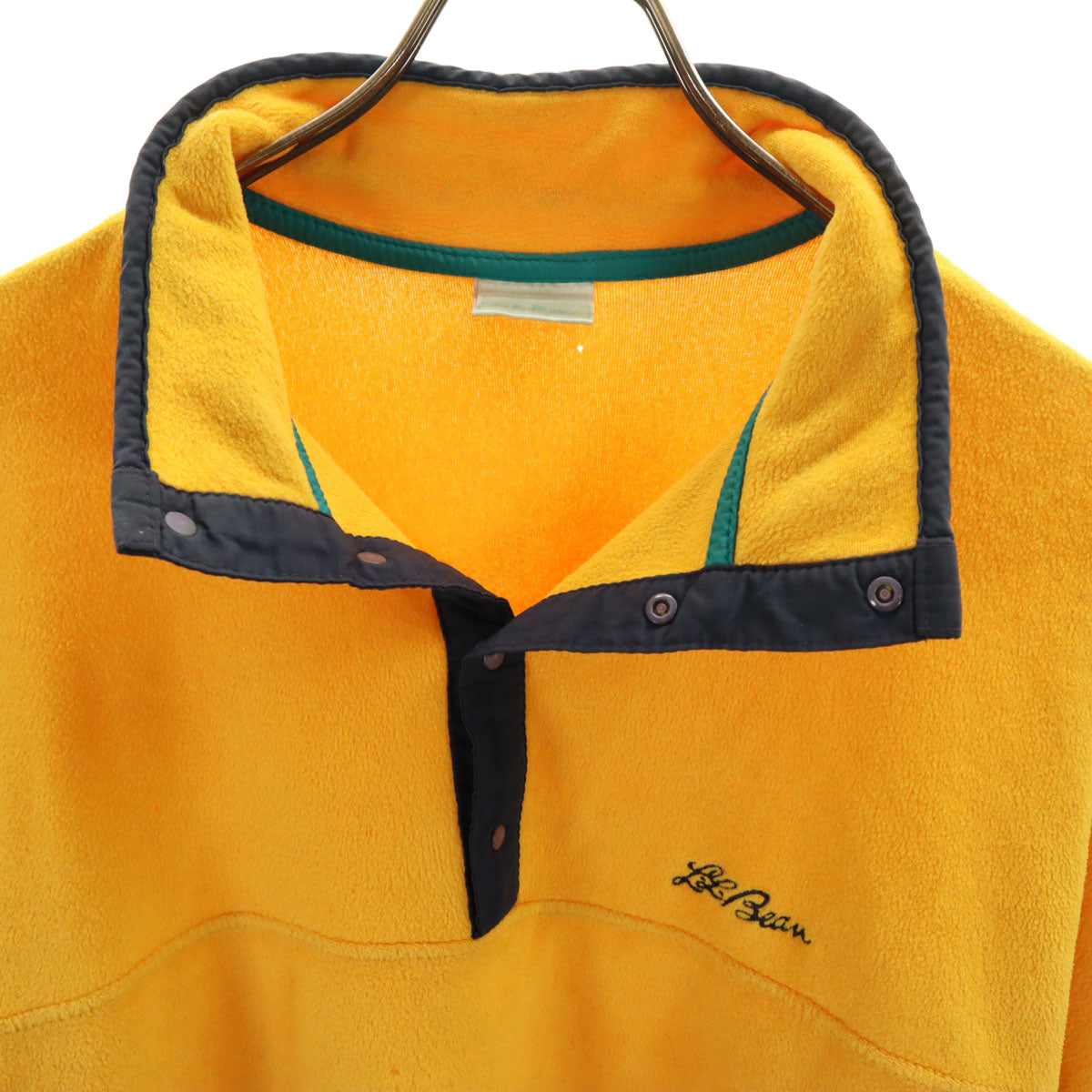 L.L.Bean エルエルビーン 80s オールド フリース トレーナー イエロー プルオーバー アウトドア メンズ