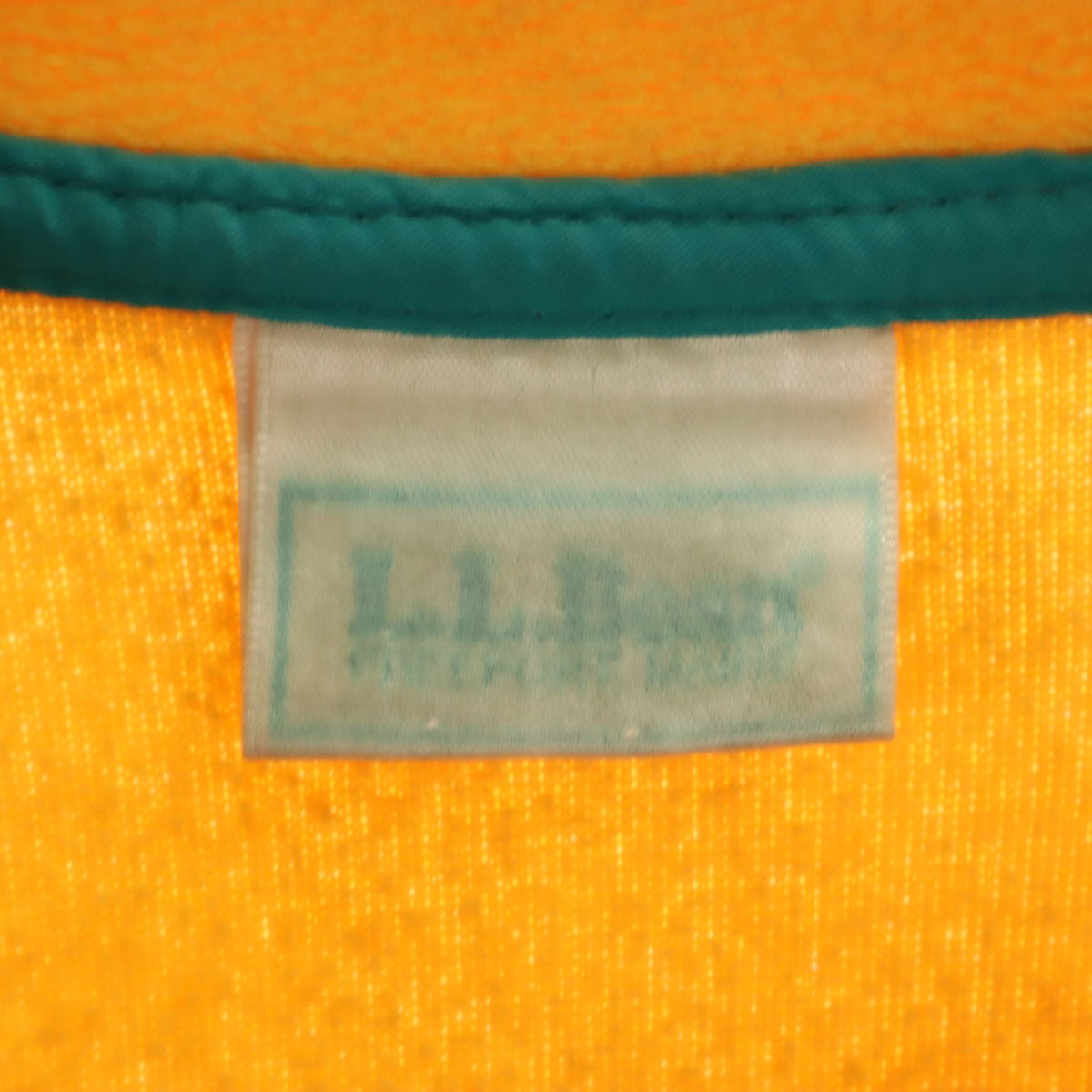 L.L.Bean エルエルビーン 80s オールド フリース トレーナー イエロー プルオーバー アウトドア メンズ